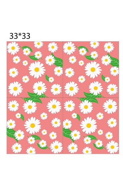 asöy 16 Person Macaron Lilac Pink Butterfly Disposable Napkin Party Set Butterfly Party Napkin
