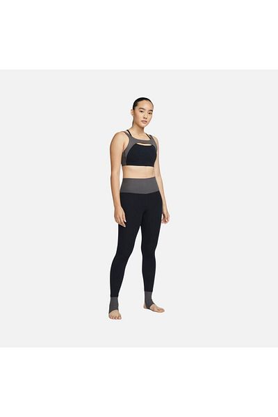 Nike Women's Yoga Dri-Fit Luxe 7/8 High-Rise Color-Block Leggings