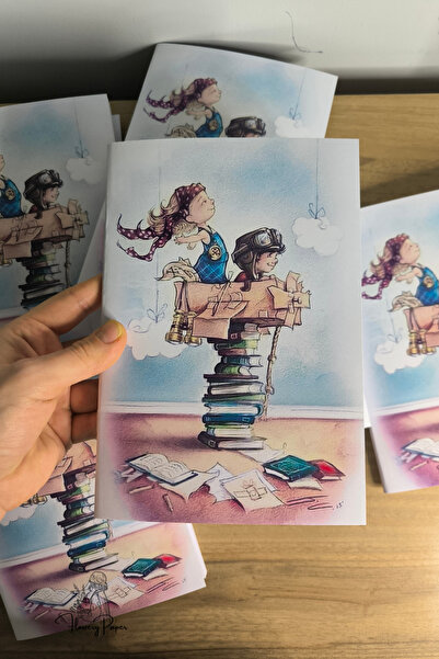 Flowery Paper Çocuk Kitap Liste Defteri , Çocuklar Için Okuma Günlüğü, Kitap,...