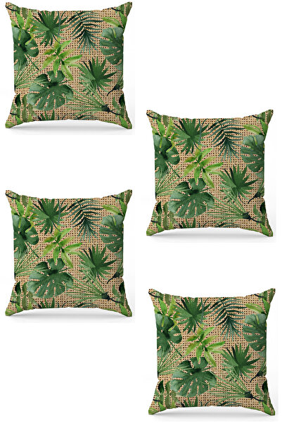 stellahomes Zel Design Double Sided Digital Printing 4-Piece Throw Pillow Cover