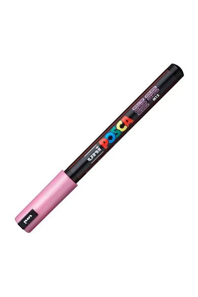 UNİ-BALL Poster Marker Posca Pc-1Mr 07 Metallic Pink 6 Pack