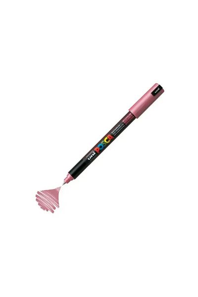 UNİ-BALL Poster Marker Posca Pc-1Mr 07 Metallic Red 6 Pack