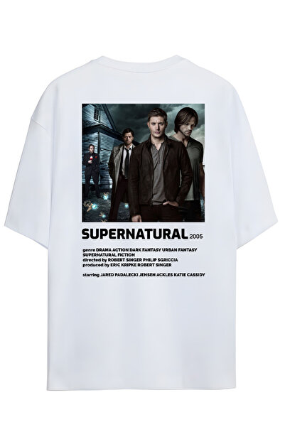 MAGORS Supernatural Cover Unisex Oversize T-shirt (ΣΧΕΔΙΟ ΠΛΑΤΗΣ ΚΑΙ ΣΤΗΘΟΣ)