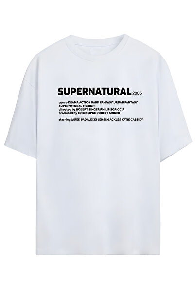 MAGORS Supernatural Cover Unisex Oversize T-shirt (ΣΧΕΔΙΟ ΠΛΑΤΗΣ ΚΑΙ ΣΤΗΘΟΣ)