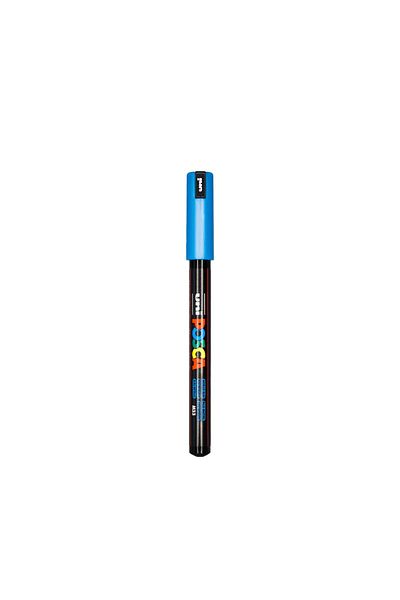 UNİ-BALL Poster Marker Posca Pc-1Mr 07 Metallic Blue 6 Pack