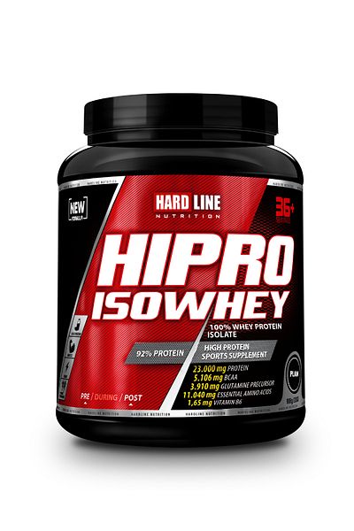 Hardline Hipro Isowhey 908 gr Unflavored Isolated Protein