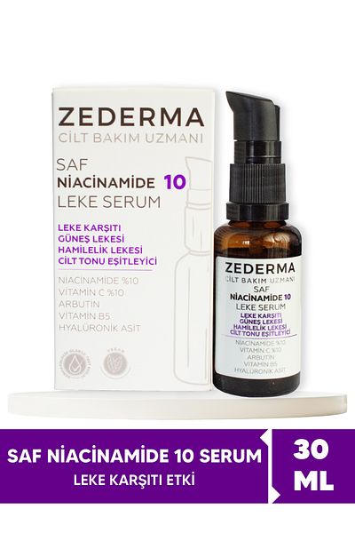 ZEDERMA مصل النياسيناميد النقي 10 للعيوب ومعادلة لون البشرة