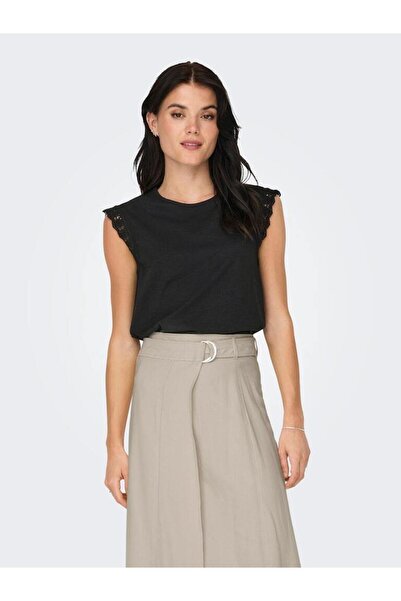 JDY Jdysalva Life S/L Crochet Top Jrs Noos