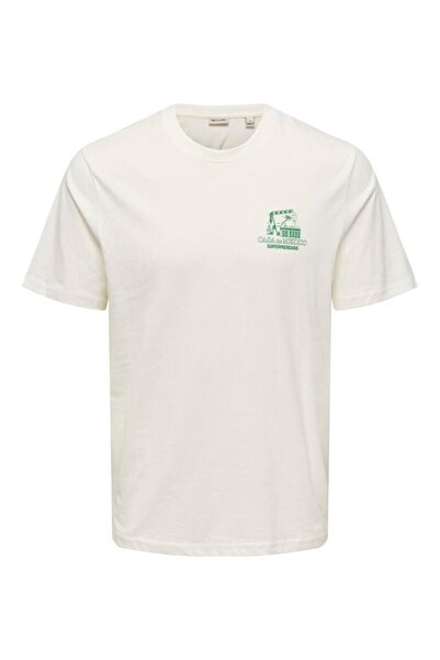 Only & Sons Onsmanuel casa life reg ss desert tee