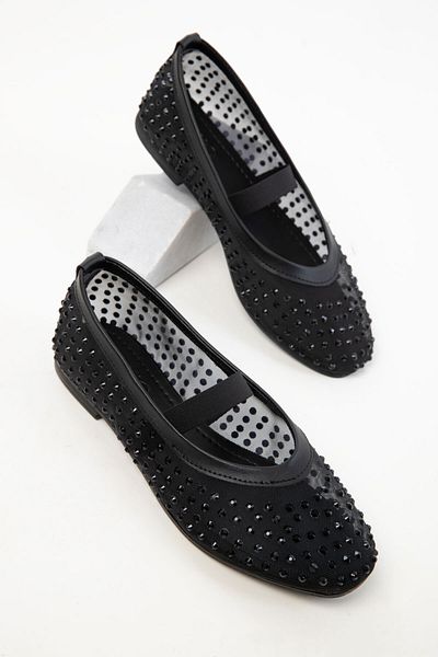 SOHO Schwarzes Damen-Ballerina-Ballett 20482