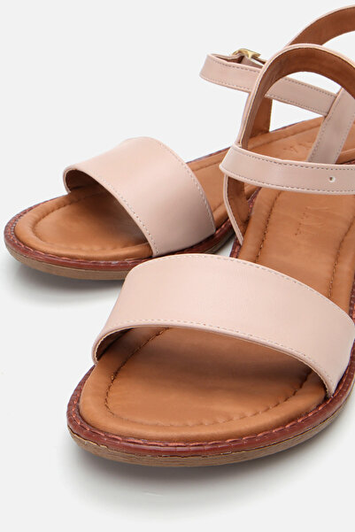 Yaya by Hotiç Beige Yaya Women's Sandals