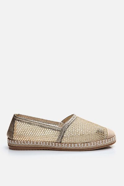 Yaya by Hotiç Goldene Damen-Espadrille 01AYY 306120 A540