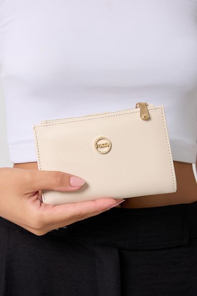 Fossil Bézs színű női kuplung kézitáska 06FS25Y10