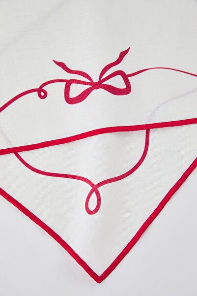 TRENDYOLMİLLA HOME 2-Piece Bowknot Printed American Service Set 33X50Cm Tphss25Run00016