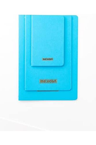 STOREMAX Sellbuystore Notes 13X21 cm Thread Stitched Notebook with Cardboard Cover, 24 Sheets, Plain, Blue 1053513