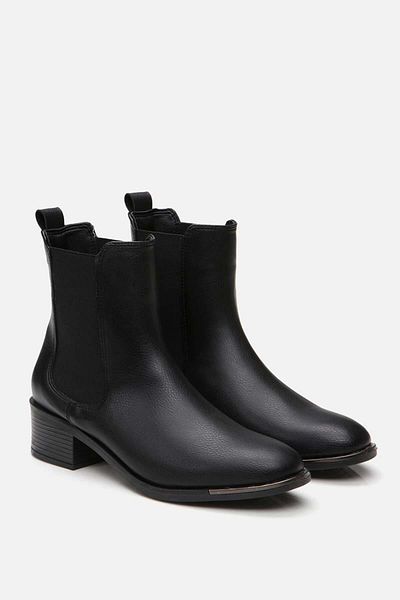 Yaya by Hotiç Black Women's Heeled Boots