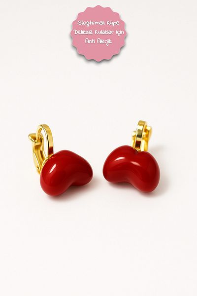 MakeWell Non Pierced Earrings Earrings for Non Pierced Ears Flower Design Non Pierced Earrings