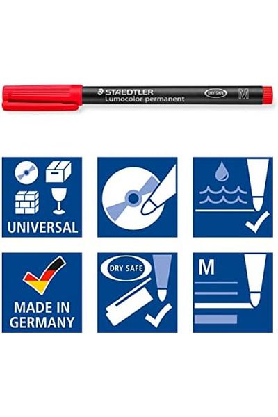 STOREMAX svticaret 317 WP6 – قلم أسيتات دائم M 6 قطع mhm 1053513