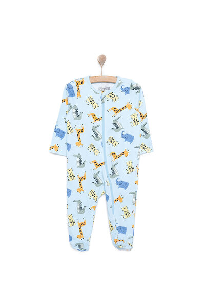 ebebek Hello Baby HelloBaby Yenidoğan Erkek Patikli Tulum Erkek Bebek