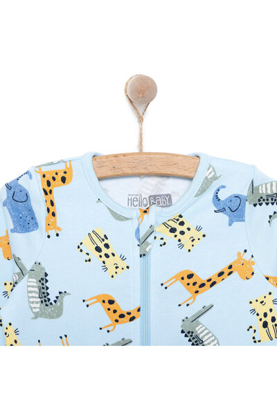 ebebek Hello Baby HelloBaby Yenidoğan Erkek Patikli Tulum Erkek Bebek