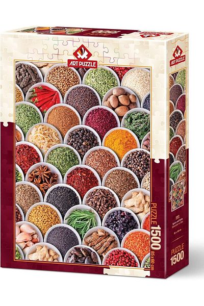 STOREMAX Puzzle Spices and Herbs 1500 Piece Puzzle Star Buy Bz 1087243