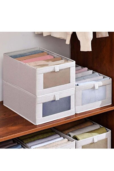 Generic DUNISO 3 pack Drawer Organiser, 7 Grids Clothes Organizer