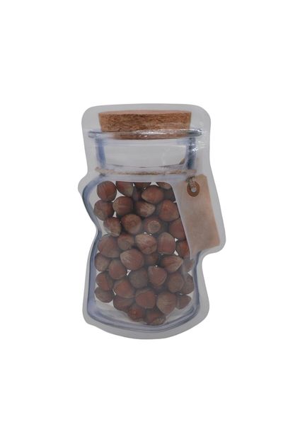 STOREMAX Bystoreby Jar Look Ziplock Bag with Snap Fastener and Practical Bag 4 Pcs Newdesing 646268