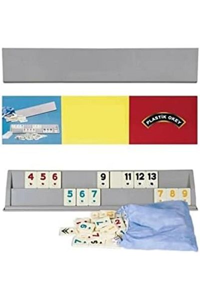 STOREMAX Bystoreby Plastic Okey Team Large Size Set Artifact Newdesing 646268