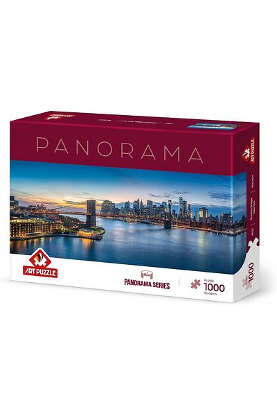 STOREMAX Puzzle Brooklyn Bridge,New York 1000 Pieces Panorama Puzzle Star Buy Bz 1087243