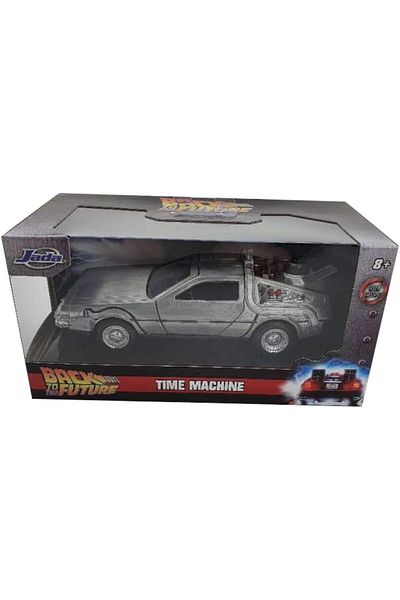 STOREMAX Mrttnca Toy Back to the Future Time Machine Delorean 01:32 Diecast Car Trndymrt 1087243