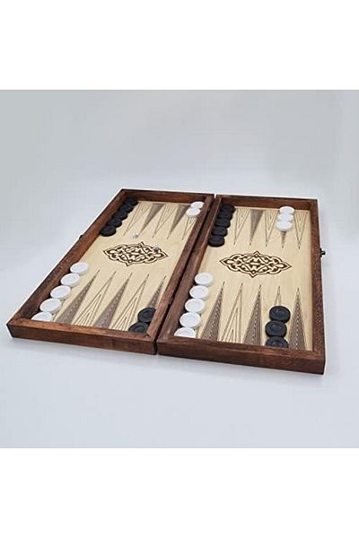 STOREMAX Bystoreby Game Gadgets Figure Phoenix Backgammon Maple Wood Veneer (Handmade) Newdesing 646268