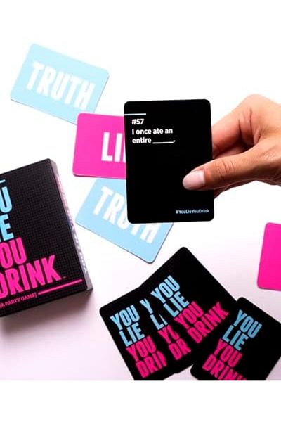 MCreative Lie You Drink - Drinking Game for People Who Can'T Lie