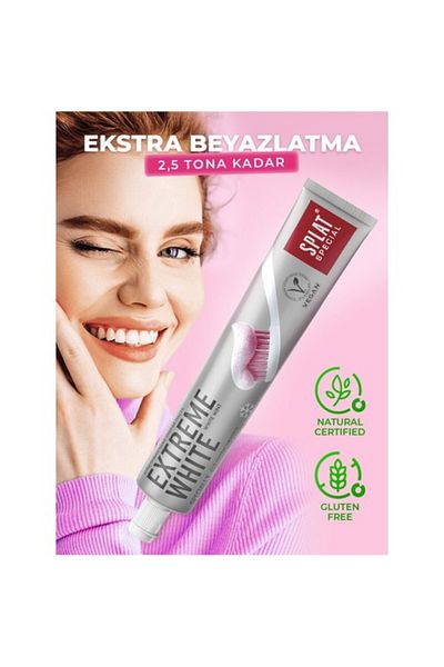 Splat Toothpaste Extreme White 2 Tone Whiteness 75ml