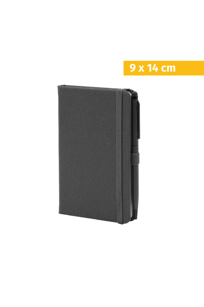 DivitPen Ivory Düşler Not Defteri: Çizgili, Termo Deri Kapak, Kalemli, (9x14cm)