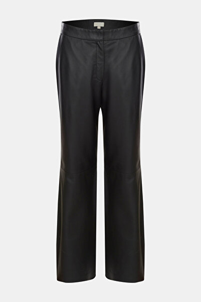 W Collection BLACK LEATHER PANT