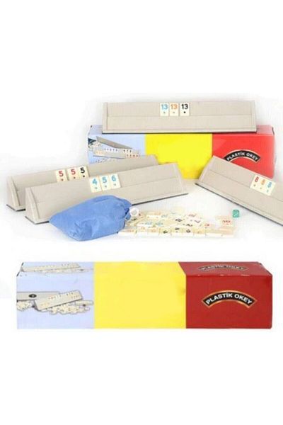 STOREMAX Bystoreby Plastic Okey Team Large Size Set Artifact Newdesing 646268