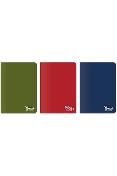 STOREMAX Sellbuystore Colors Office Series, A4 60 Sheets Lined Cardboard Cover Notebook 6 Pack, Color 1