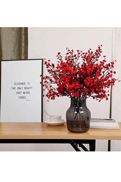 Generic 6 قطع من الزهور الاصطناعية بكميات كبيرة من زهور الجبسوفيلا الاصطناعية...