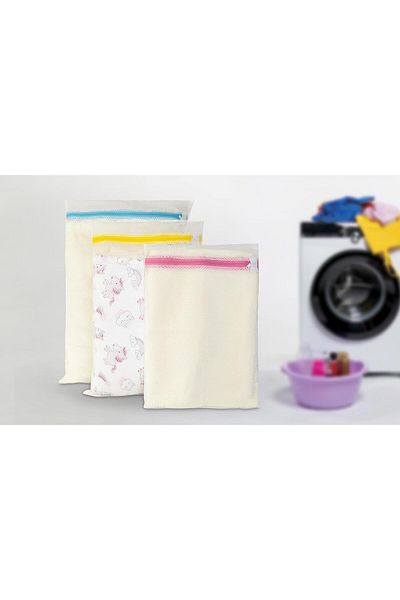 STOREMAX Laundry Net Set Colored Zippered Net (6) Newdesing 646268