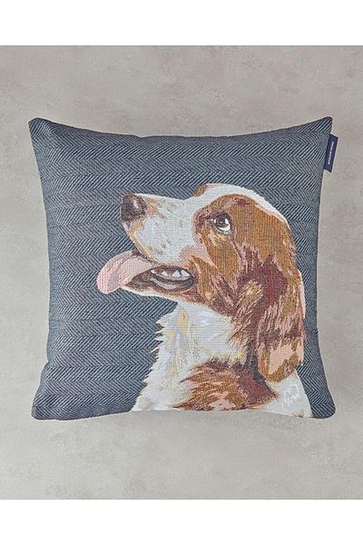 STOREMAX Bystoreby Home Breton Cotton Polyester Filled Throw Pillow Blue Newdesing 646268