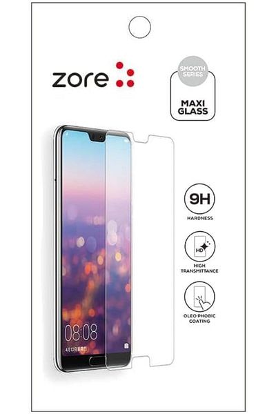 STOREMAX Ysstorex S24 FE مع التعرف على بصمات الأصابع Zore Maxi Slim واقي شاشة من الزجاج المقسى StarColxle