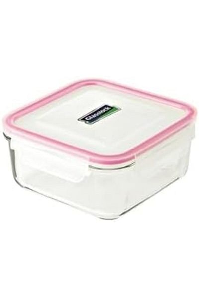 STOREMAX Rp535 Square Glass Storage Container, Transparent, 2600 ml Star Buy Bz 1087243