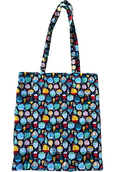 STOREMAX Ntwork Shop - Fish Printed Cloth Bag Art 1087243