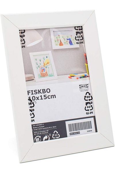 STOREMAX Bystoreby Picture,Photo Frame White 10Cmx15Cm,Set of 4 Newdesing 646268