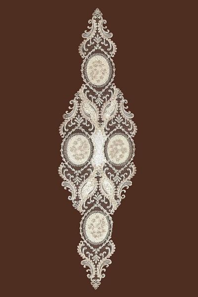 STOREMAX Ntwork French Lace Single Runner 150X40 cm Tablecloth Art 1087243