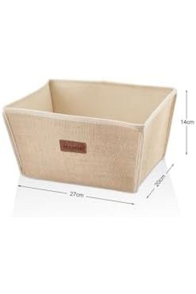 STOREMAX Bystoreby Trapezoidal Jute Basket - Small Newdesing 646268