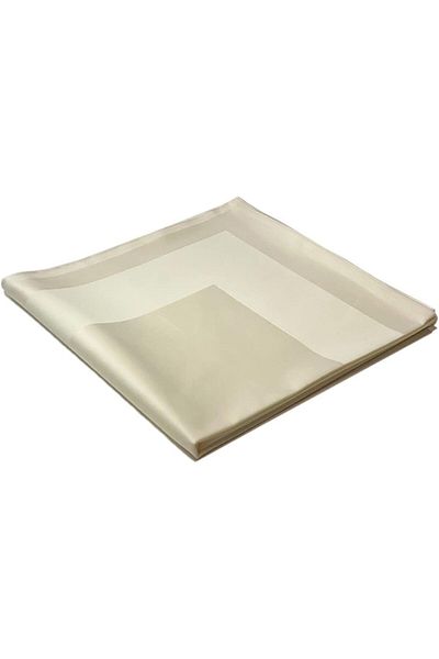 STOREMAX Sellbuystore Cotton Border Luxury Tablecloth |   160X160Cm |   Square 1053513