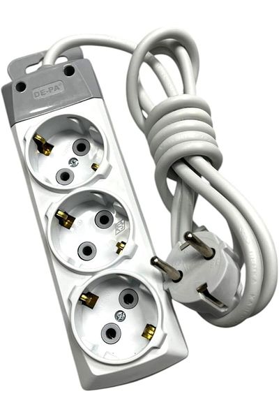 MCreative Triple Grounded Group Socket with 3 Meter Cable 930103