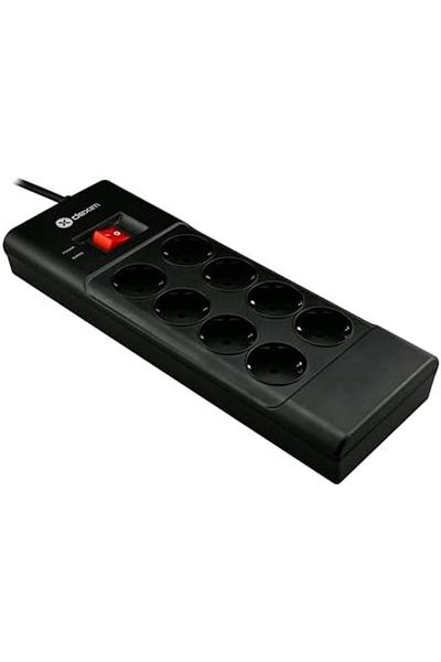 STOREMAX Bystoreby Sp08Dg 8Port Current Protector Socket Newdesing 646268