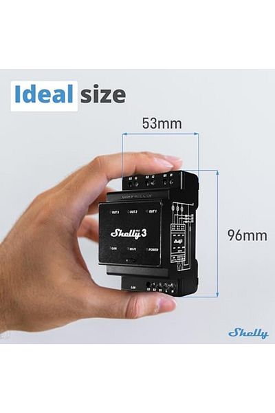 STOREMAX Network Pro 3 |   Wi-Fi, Lan and Bluetooth 3 Channel Smart Relay |   Home and Building Automation |   Alexa and